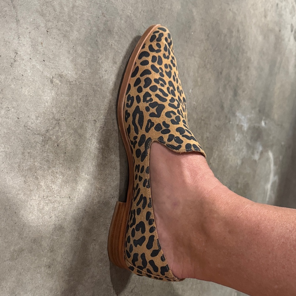 Treasure & Bond Animal Print Loafers